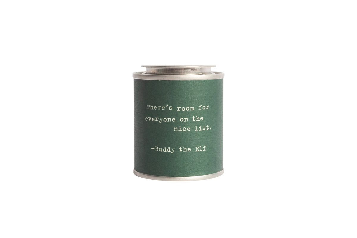 Everyone On The Nice List Holiday Candle