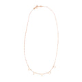 BESOS Necklace in Sterling Silver - Gold Plated