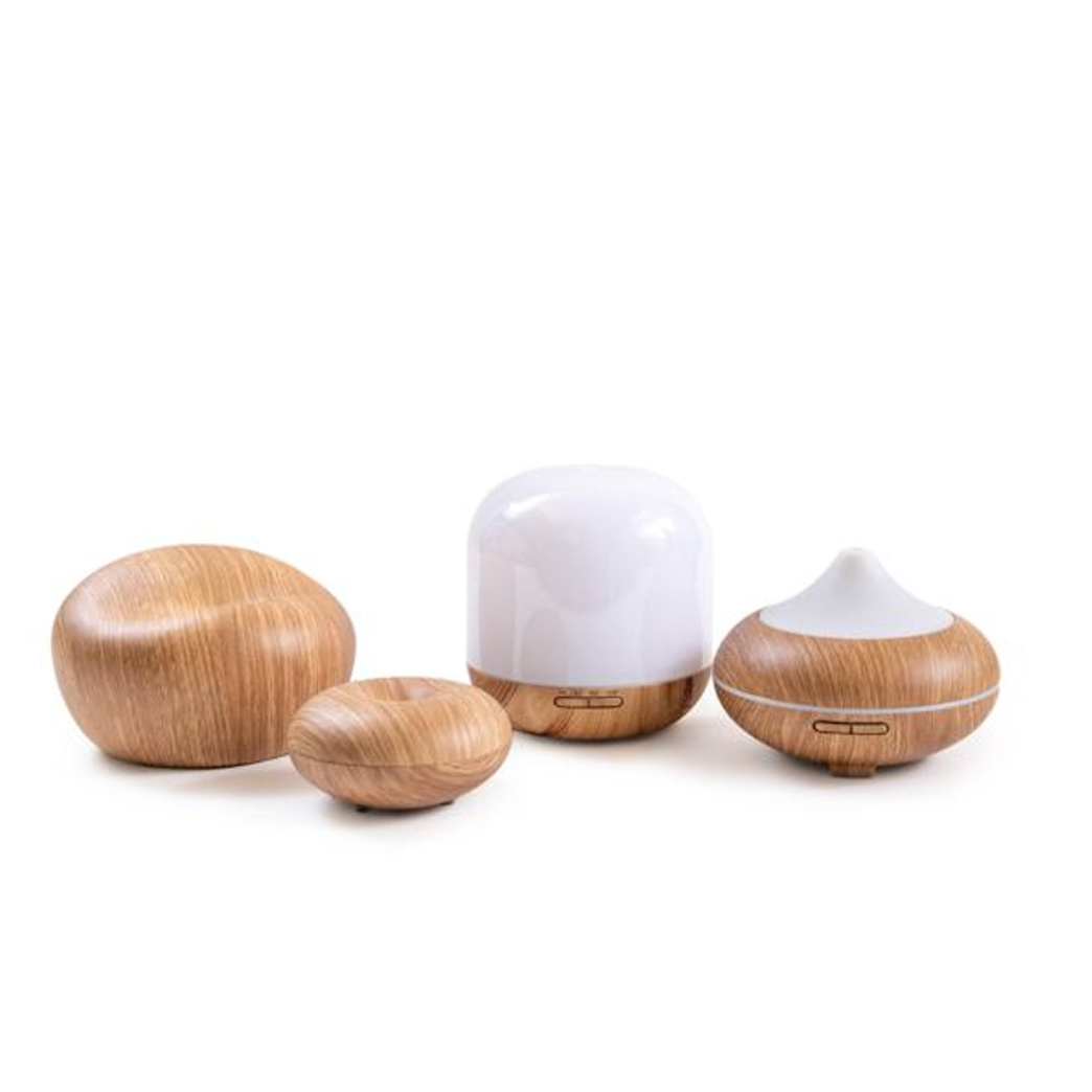 300ml Aroma Diffuser: 100-240V - Light Wood