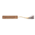 Be Awesome, Be A Book Nut Leather Bookmark