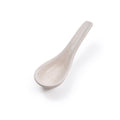 Ribbed Ceramic Speckled Soup Spoon - 4.5in